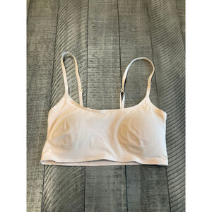 Abercrombie & Fitch Nude Bralette Adjustable Straps Seamless Bra Top XS